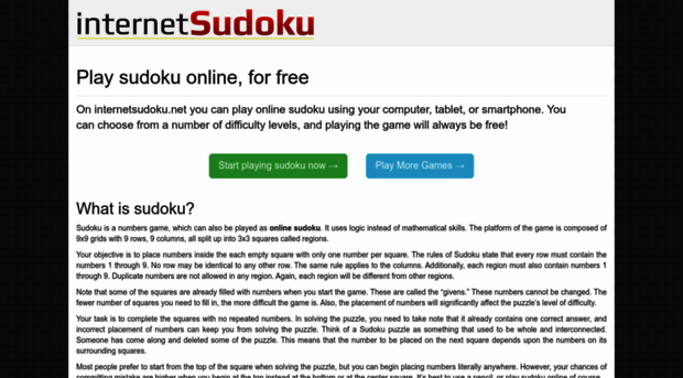 internetsudoku.net