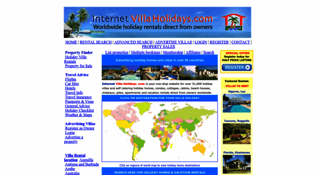 internetvillaholidays.com