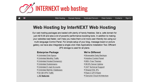 internextwebhosting.com