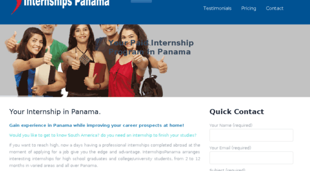internshipspanama.com