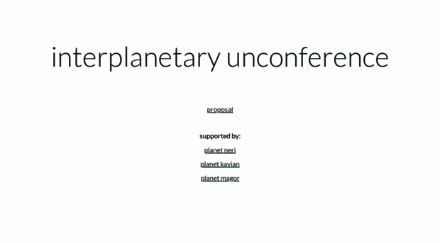 interplanetaryunconference.com