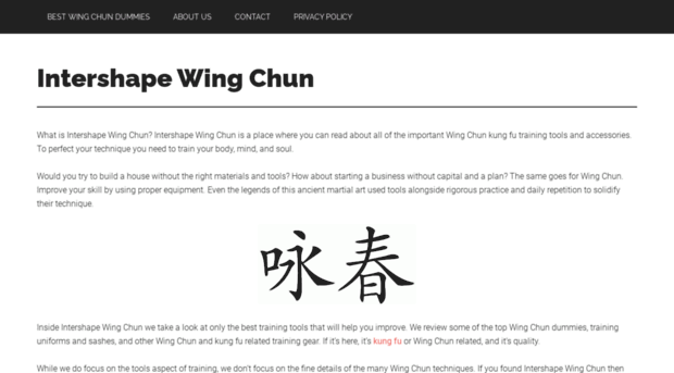 intershapewingchun.com