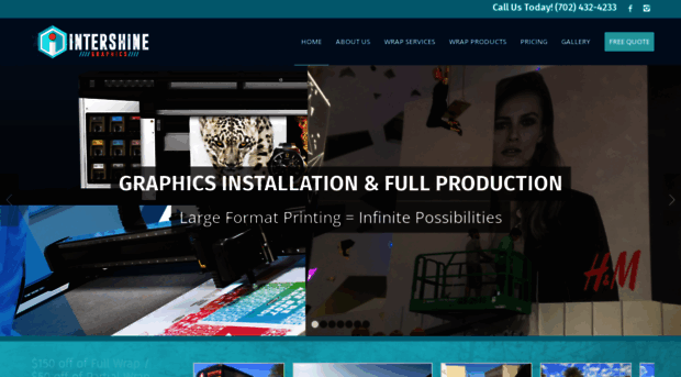 intershinegraphics.com