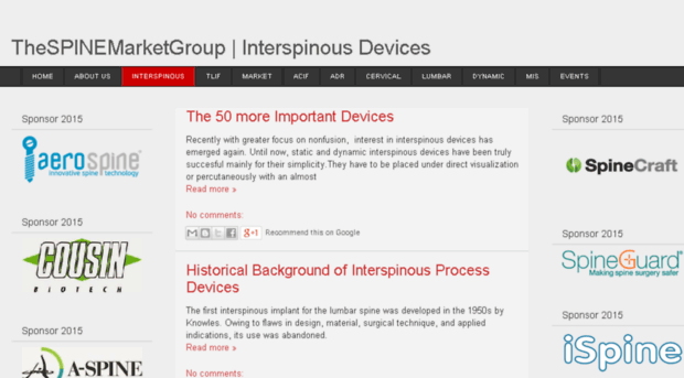 interspinous.thespinemarketgroup.com