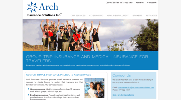 intertrips.archinsurancesolutions.com