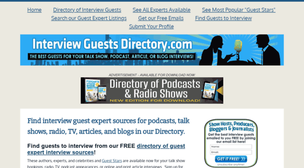 interviewguestsdirectory.com