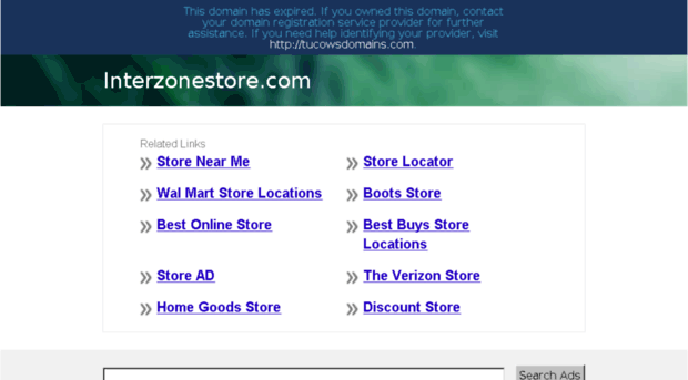 interzonestore.com