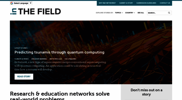 inthefieldstories.net