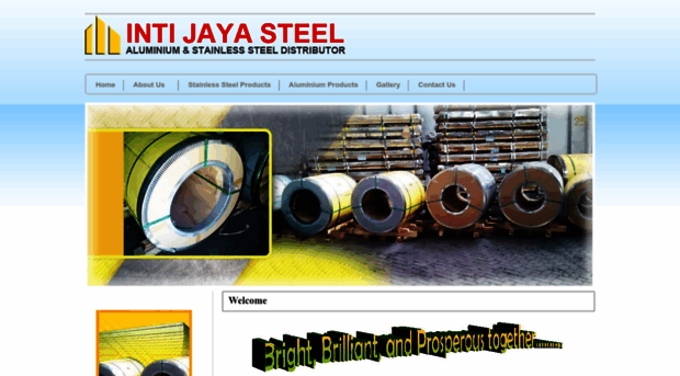 intijayasteel.com