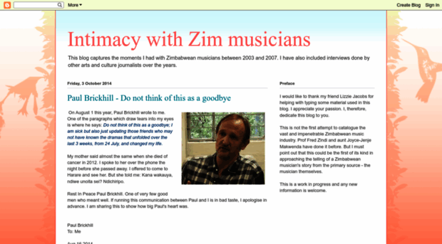 intimatemomentswithzimmusicians.blogspot.com