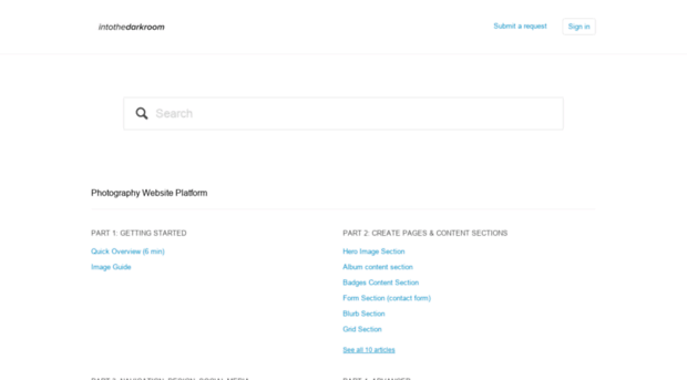 intothedarkroom.zendesk.com