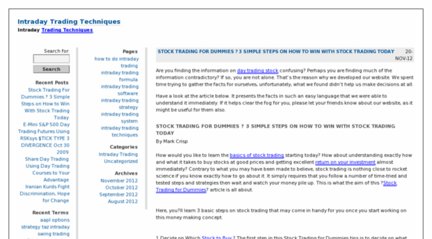 intradaytradingtechniques.org