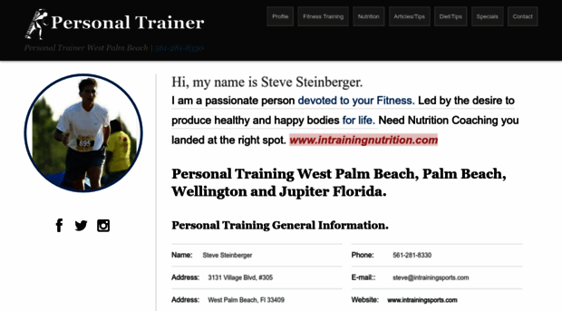 intrainingsports.com