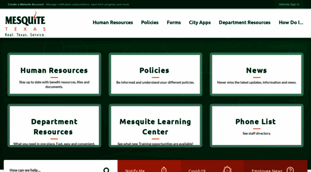 intranet.cityofmesquite.com