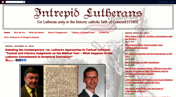 intrepidlutherans.com