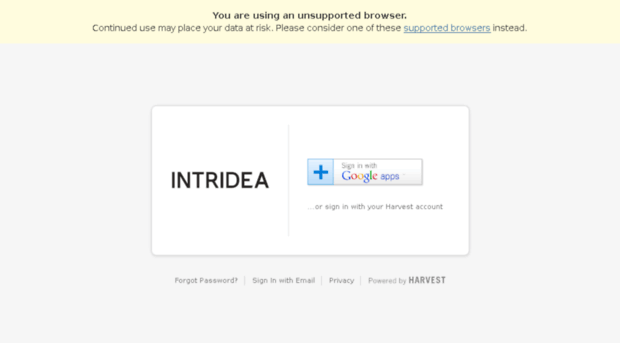 intridea.harvestapp.com