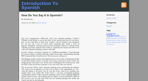 introductiontospanish.com