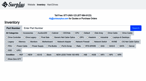 inventory.unixsurplus.com
