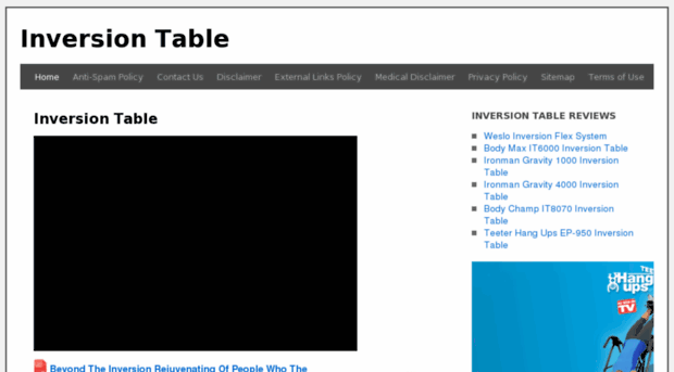 inversion-table.org