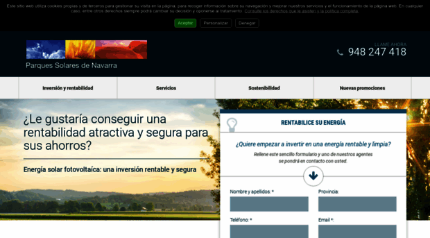 inversion.parquessolaresdenavarra.com