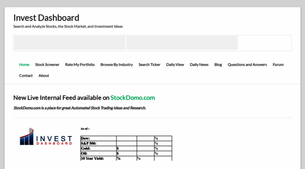 investdashboard.com