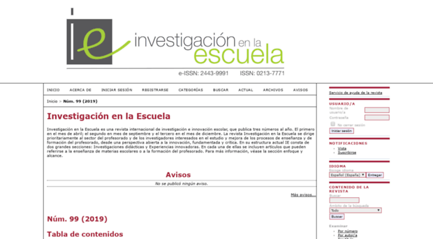 investigacionenlaescuela.es