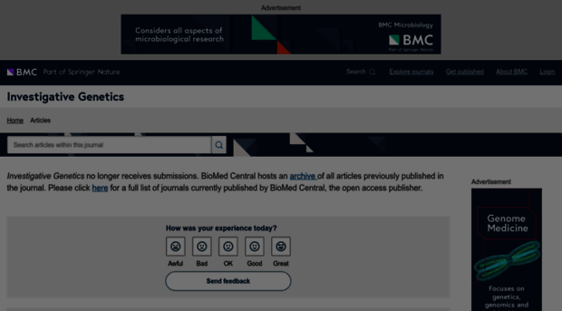 investigativegenetics.biomedcentral.com