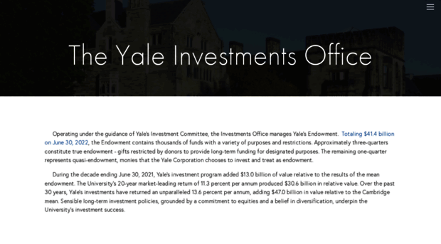 investments.yale.edu