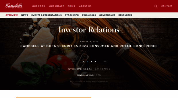 investor.campbellsoupcompany.com