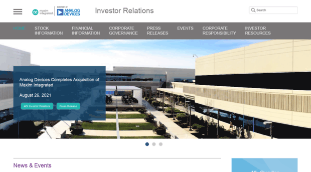 investor.maximintegrated.com