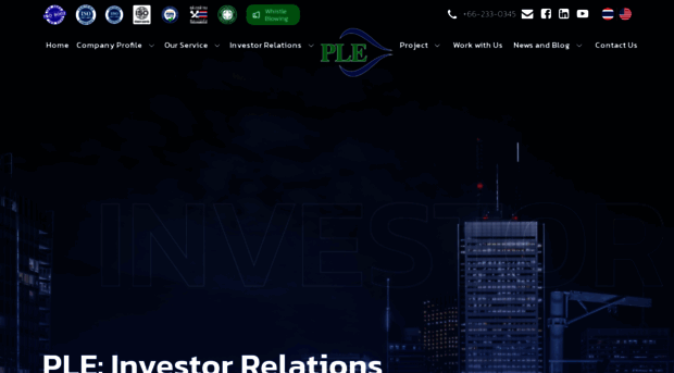 investor.ple.co.th