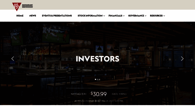 investors.bjsrestaurants.com