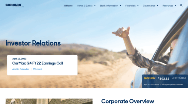 investors.carmax.com