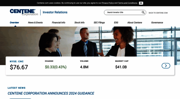investors.centene.com