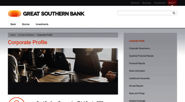 investors.greatsouthernbank.com