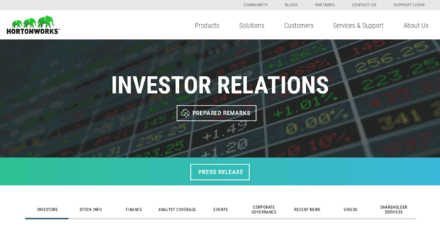 investors.hortonworks.com