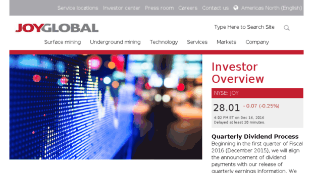 investors.joyglobal.com