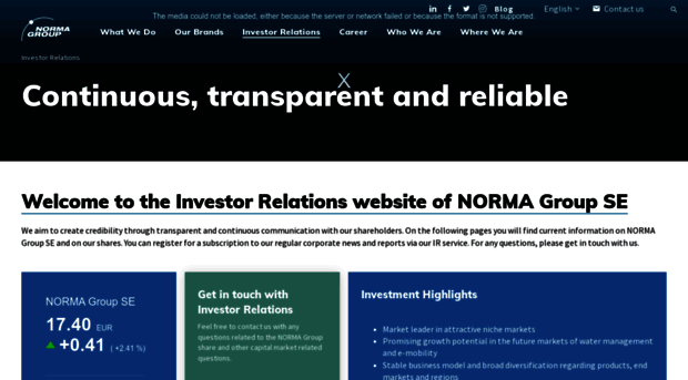 investors.normagroup.com