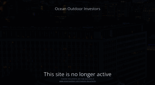 investors.oceanoutdoor.com