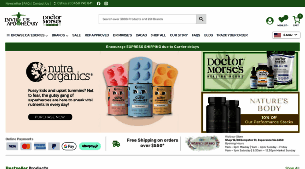 invictusapothecary.com.au