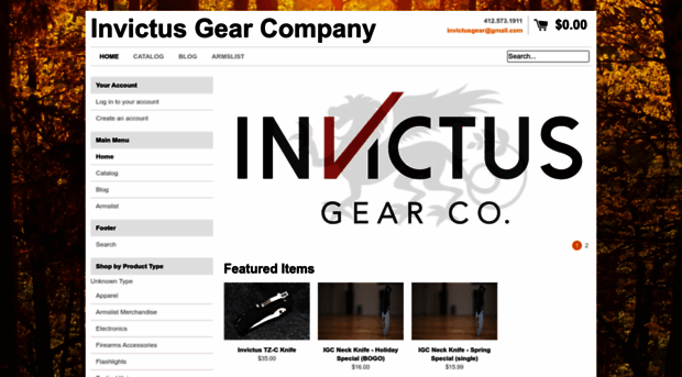 invictusgearcompany.com