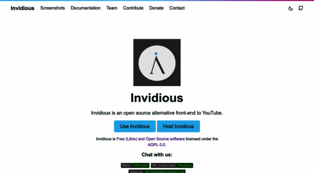 invidious.io