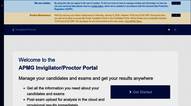 invigilatorportal.apmg-international.com