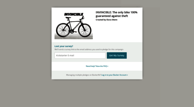 invincible-end-bike-theft-once-and-for-all.backerkit.com