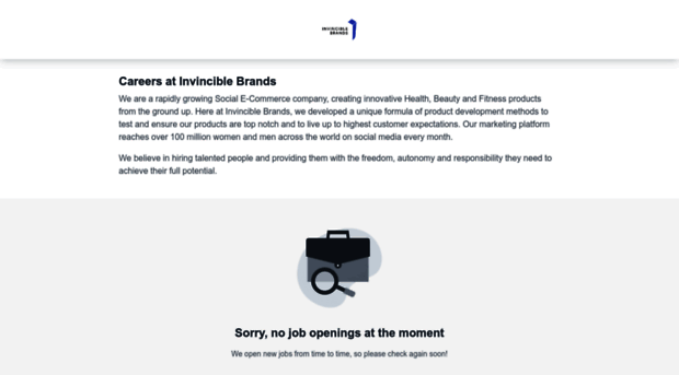 invinciblebrands.workable.com