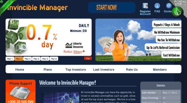 invinciblemanager.com
