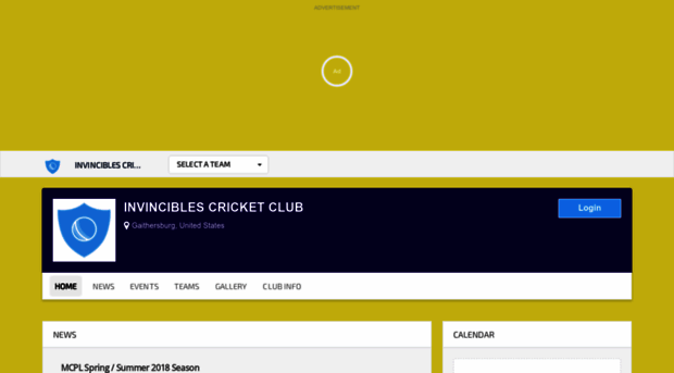 invinciblescricketclub.teamer.net