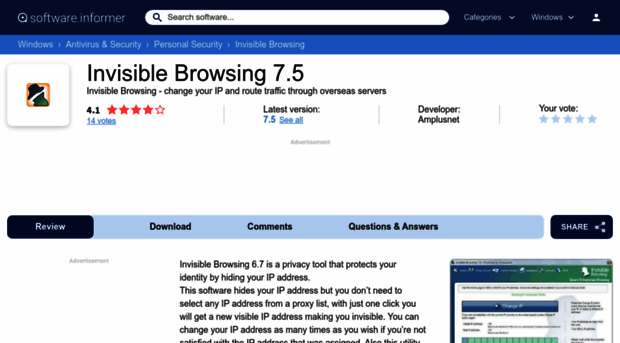 invisible-browsing.software.informer.com