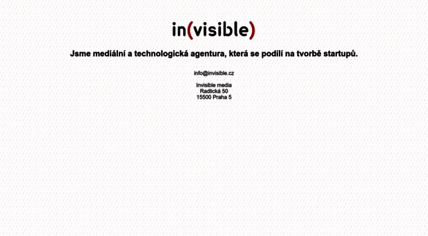 invisible.cz