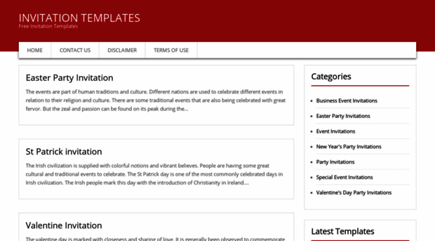 invitation-template.org